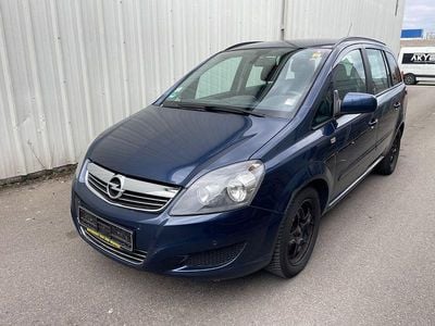 Gebraucht Opel Zafira Family 110 PS (80 kW) 2012 Blau Van / Kleinbus