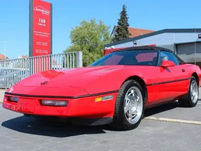 Gebraucht Corvette C4 243 PS (178 kW) 1990 Rot Cabrio