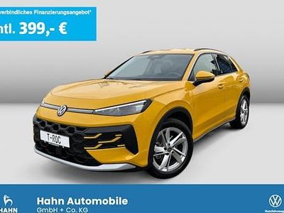 Neu VW T-Roc Life 150 PS (110 kW) 2025 Gelb SUV