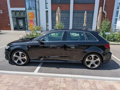 Gebraucht Audi A3 S-Line 150 PS (110 kW) 2016 Schwarz Limousine