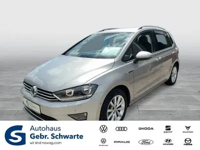 Gebraucht VW Golf Sportsvan LOUNGE 125 PS (91 kW) 2015 Silber Van / Kleinbus