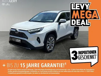 Gebraucht Toyota RAV4 Hybrid Lounge 218 PS (160 kW) 2023 Weiß SUV