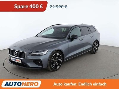 Begagnad Volvo V60 R-Design 190 HK (139 kW) 2019 Grå Kombi