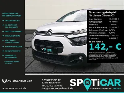 Gebraucht Citroën C3 PureTech 83 PS (61 kW) 2024 Weiß Limousine