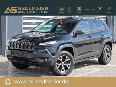 Second-hand Jeep Cherokee Trailhawk 272 CP (200 kW) 2014 Negru SUV