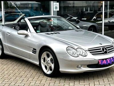 Usata Mercedes SL350 Edition 245 CV (180 kW) 2005 Argento Cabrio