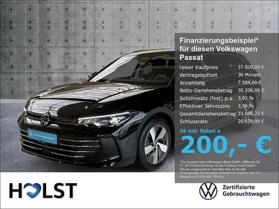 Gebraucht VW Passat Business 150 PS (110 kW) 2025 Schwarz Kombi