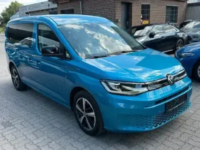 Gebraucht VW Caddy Maxi 122 PS (89 kW) 2021 Blau Van / Kleinbus