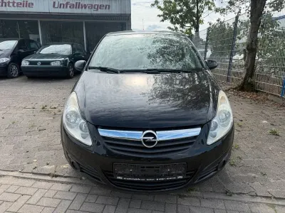 Gebraucht Opel Corsa Edition 80 PS (58 kW) 2009 Schwarz Kleinwagen