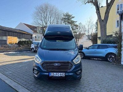 Second-hand Ford Transit Custom Trend 150 CP (110 kW) 2024 Albastru Monovolum