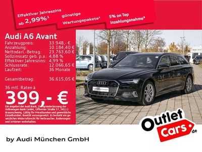 Gebraucht Audi A6 Advanced Plus 299 PS (219 kW) 2023 Brillantschwarz Kombi