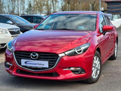 Gebraucht Mazda 3 Exclusive-Line 120 PS (88 kW) 2017 Rot Limousine
