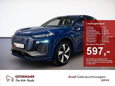 Second-hand Audi Q6 e-tron S-Line 285 kW (388 CP) 2024 Albastru SUV