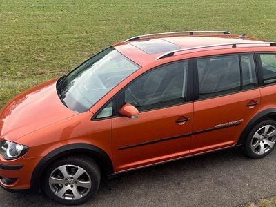 Gebraucht VW Touran Cross 102 PS (75 kW) 2008 Orange Van / Kleinbus