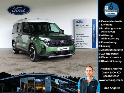 Gebraucht Ford Tourneo Courier Active 125 PS (91 kW) 2025 Bursting green Van / Kleinbus