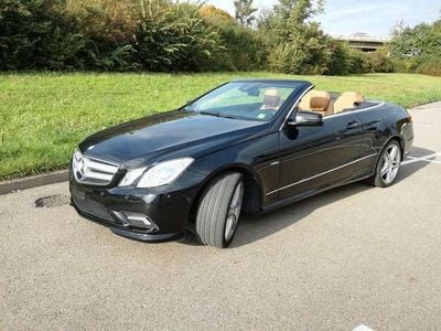 Gebraucht Mercedes E350 231 PS (169 kW) 2011 Schwarz Cabrio