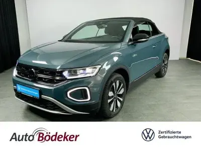 Gebraucht VW T-Roc Cabriolet Goal 150 PS (110 kW) 2025 Petroleum blue Cabrio