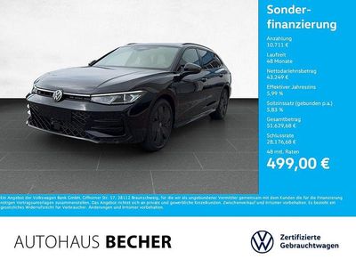 Gebraucht VW Passat R-line 272 PS (200 kW) 2024 Grenadillschwarz metallic Kombi