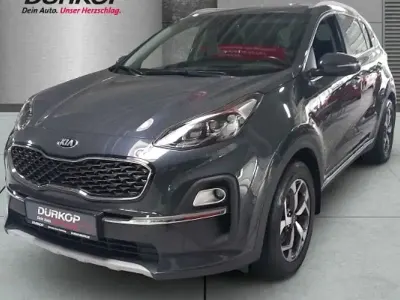 Brugt Kia Sportage Vision 136 HK (100 kW) 2021 Sort SUV