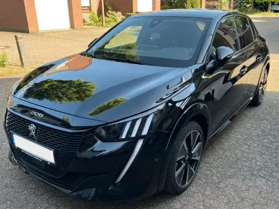 Occasion Peugeot e-208 GT 100 kW (136 PK) 2021 Zwart Hatchback