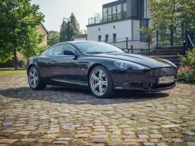 Gebraucht Aston Martin DB9 457 PS (336 kW) 2007 Schwarz Coupé