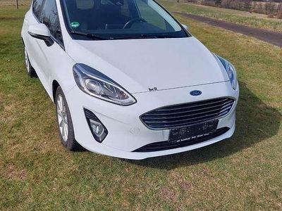 Gebraucht Ford Fiesta Titanium 95 PS (69 kW) 2020 Weiß Kleinwagen