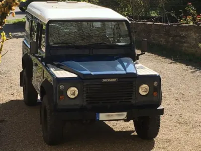 Gebraucht Land Rover Defender 122 PS (89 kW) 1998 Blau SUV