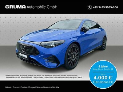 Blau Gebraucht 2025 Mercedes CLA 250+ AMG Line Premium Plus Limousine | 61.990 € (Etwas zu teuer)