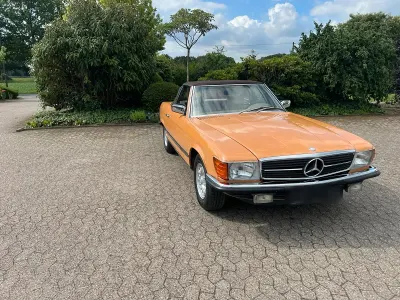 Gebraucht Mercedes SL450 180 PS (132 kW) 1976 Orange Cabrio