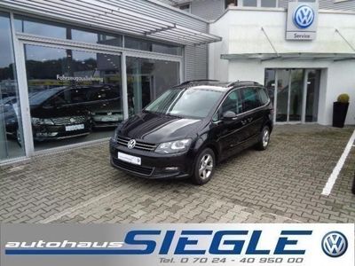 Gebraucht VW Sharan Comfortline 140 PS (102 kW) 2014 Schwarz metallic Van / Kleinbus
