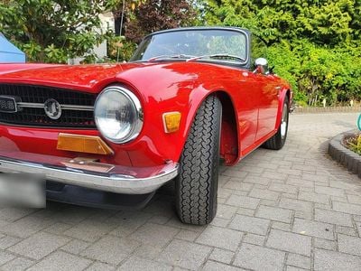 Usata Triumph TR6 95 CV (69 kW) 1971 Rosso Cabrio