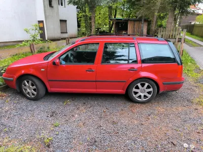 Brugt VW Bora 116 HK (85 kW) 2001 Rød Stationcar