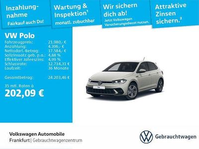 Second-hand VW Polo R-line 95 CP (69 kW) 2024 Gri Hatchback