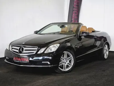 Gebraucht Mercedes E250 Avantgarde 204 PS (150 kW) 2010 Schwarz Cabrio