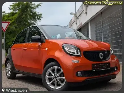 Gebraucht Smart ForFour Passion 71 PS (52 kW) 2015 Orange Kleinwagen