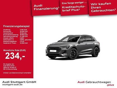 Usata Audi e-tron S-Line 230 kW (313 CV) 2021 Grigio SUV