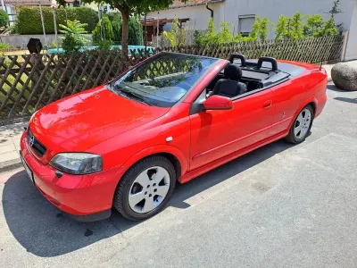 Gebraucht Opel Astra 125 PS (91 kW) 2004 Rot Cabrio