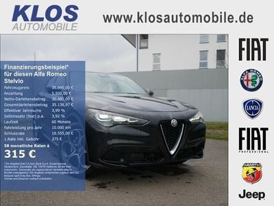 Gebraucht Alfa Romeo Stelvio Ti 209 PS (153 kW) 2023 Schwarz SUV