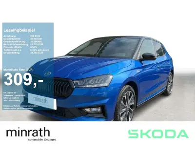 Gebraucht Skoda Fabia Monte Carlo 150 PS (110 kW) 2023 Blau Kleinwagen