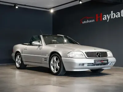 Gebraucht Mercedes SL320 224 PS (164 kW) 2000 Silber Cabrio