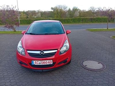 Gebraucht Opel Corsa Innovation 69 PS (50 kW) 2010 Rot Kleinwagen