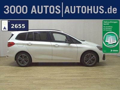 Gebraucht BMW 220 Gran Tourer Sport Line 192 PS (141 kW) 2020 Weiss Van / Kleinbus