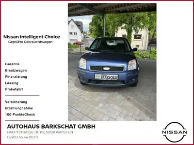Gebraucht Ford Fusion 80 PS (58 kW) 2006 Blau Kleinwagen