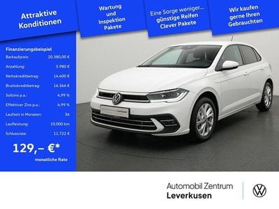 Weiss Gebraucht 2024 VW Polo Style Kleinwagen | 19.980 € (Guter Preis)