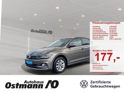 Grau Gebraucht 2021 VW Polo Highline Kleinwagen | 15.958 € (Fairer Preis)