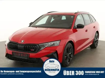 Neu Skoda Octavia RS 265 PS (194 kW) 2026 Velvet rot metallic Kombi