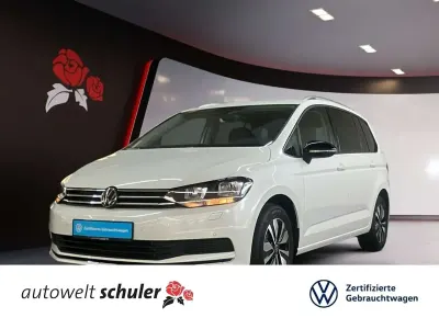 Gebraucht VW Touran Goal 150 PS (110 kW) 2025 Oryxweiß perlmutteffekt Van / Kleinbus