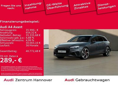 Daytonagrau perleffekt Gebraucht 2023 Audi A4 S-Line Kombi | 34.850 € (Guter Preis)