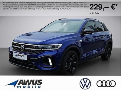 Gebraucht VW T-Roc R-line 150 PS (110 kW) 2024 Blau SUV