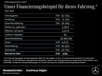 Brugt Mercedes GLC200 AMG 204 HK (150 kW) 2025 Grå SUV